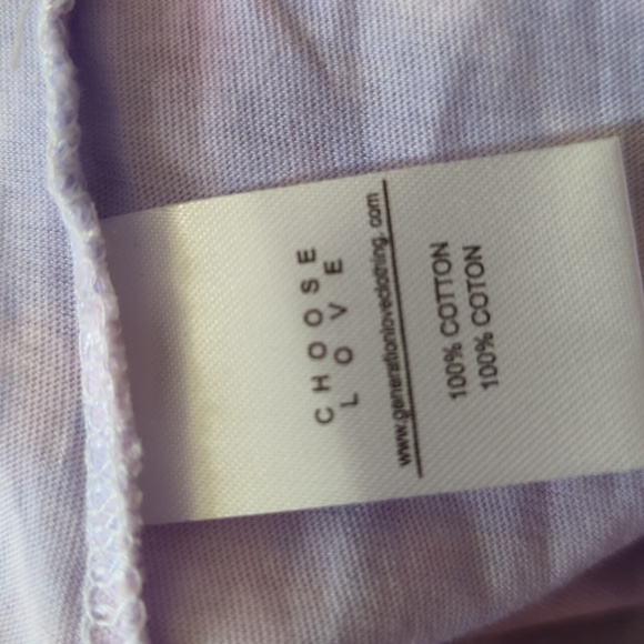 Generation Love Lex Tie-Dye Lilac Padded Tank M - Picture 13 of 14